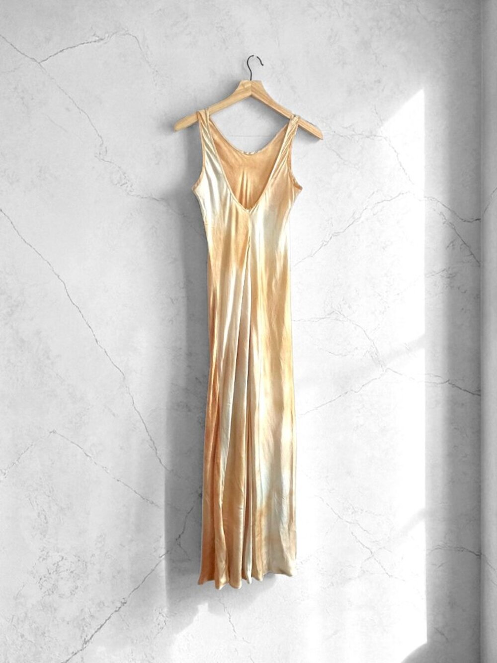 A.L.C. Amana Tie-Dye Maxi Slip Dress,  Size 0,  New With Tags - Picture 4 of 14